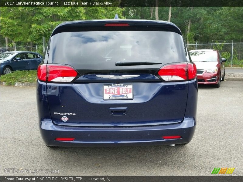Jazz Blue Pearl / Black/Alloy 2017 Chrysler Pacifica Touring