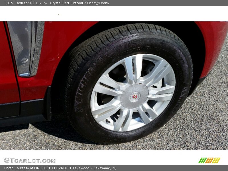 Crystal Red Tintcoat / Ebony/Ebony 2015 Cadillac SRX Luxury