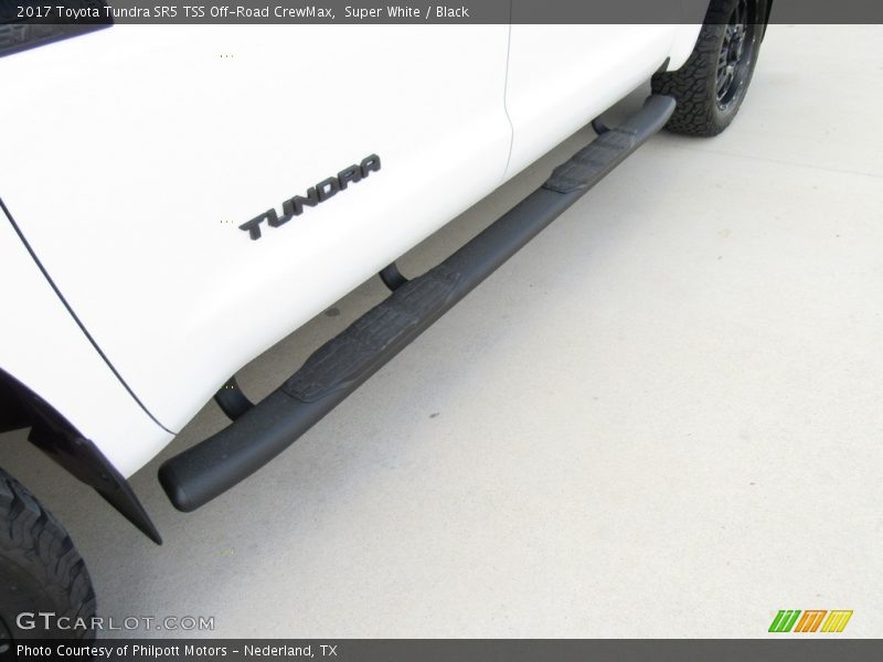 Super White / Black 2017 Toyota Tundra SR5 TSS Off-Road CrewMax