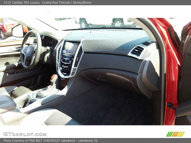 Crystal Red Tintcoat / Ebony/Ebony 2015 Cadillac SRX Luxury
