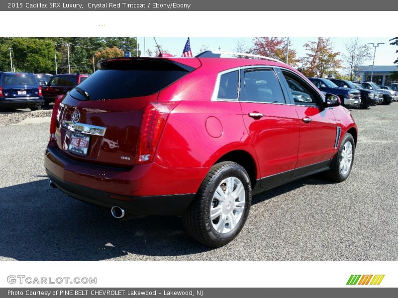 Crystal Red Tintcoat / Ebony/Ebony 2015 Cadillac SRX Luxury