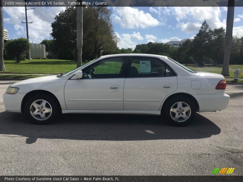 Taffeta White / Quartz 2000 Honda Accord EX V6 Sedan