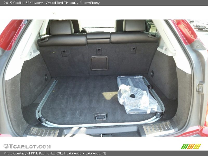 Crystal Red Tintcoat / Ebony/Ebony 2015 Cadillac SRX Luxury