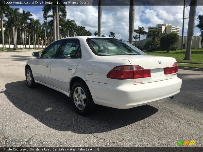 Taffeta White / Quartz 2000 Honda Accord EX V6 Sedan
