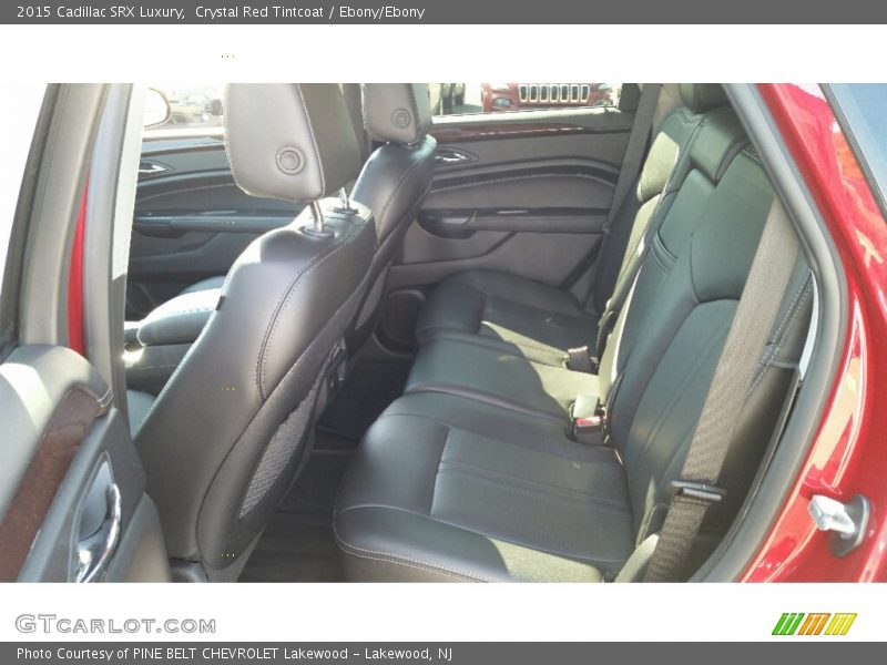 Crystal Red Tintcoat / Ebony/Ebony 2015 Cadillac SRX Luxury