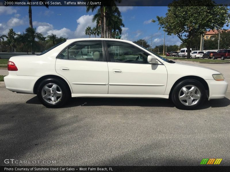 Taffeta White / Quartz 2000 Honda Accord EX V6 Sedan