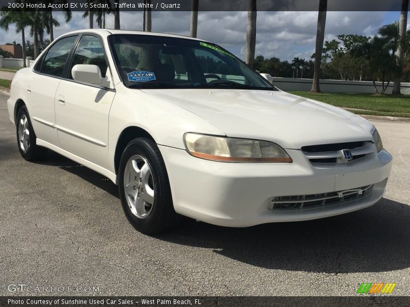 Front 3/4 View of 2000 Accord EX V6 Sedan