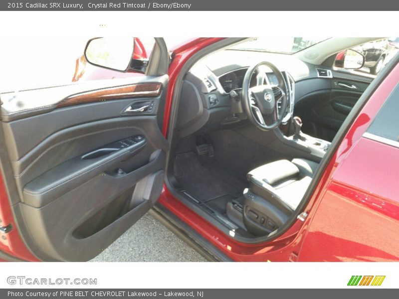 Crystal Red Tintcoat / Ebony/Ebony 2015 Cadillac SRX Luxury