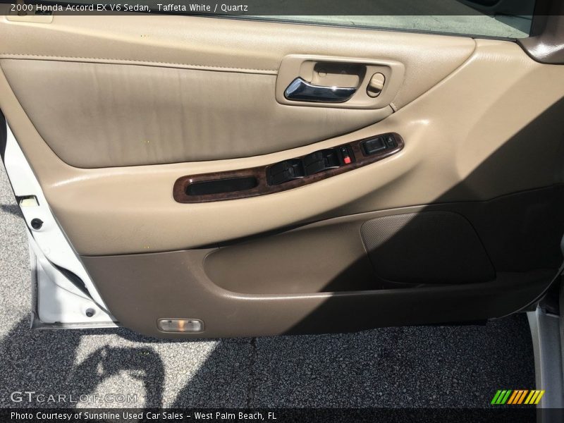Taffeta White / Quartz 2000 Honda Accord EX V6 Sedan