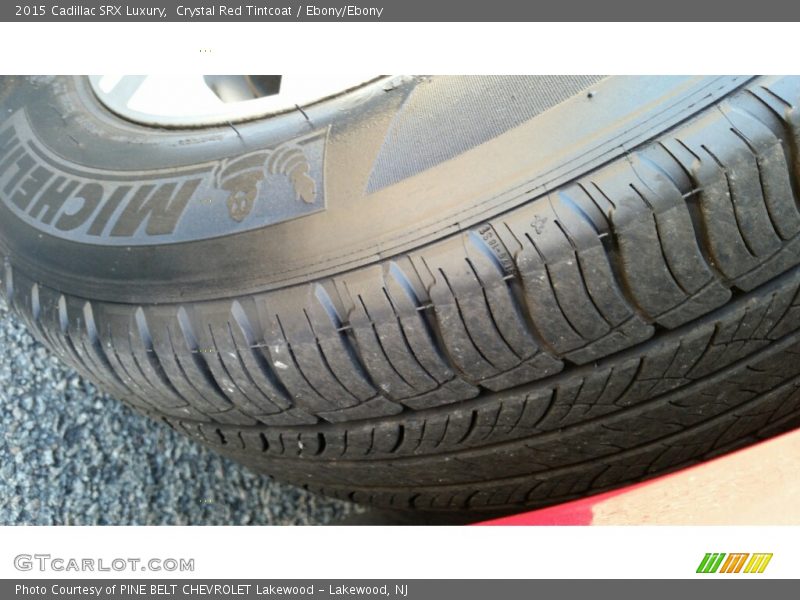 Crystal Red Tintcoat / Ebony/Ebony 2015 Cadillac SRX Luxury