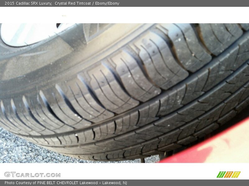 Crystal Red Tintcoat / Ebony/Ebony 2015 Cadillac SRX Luxury