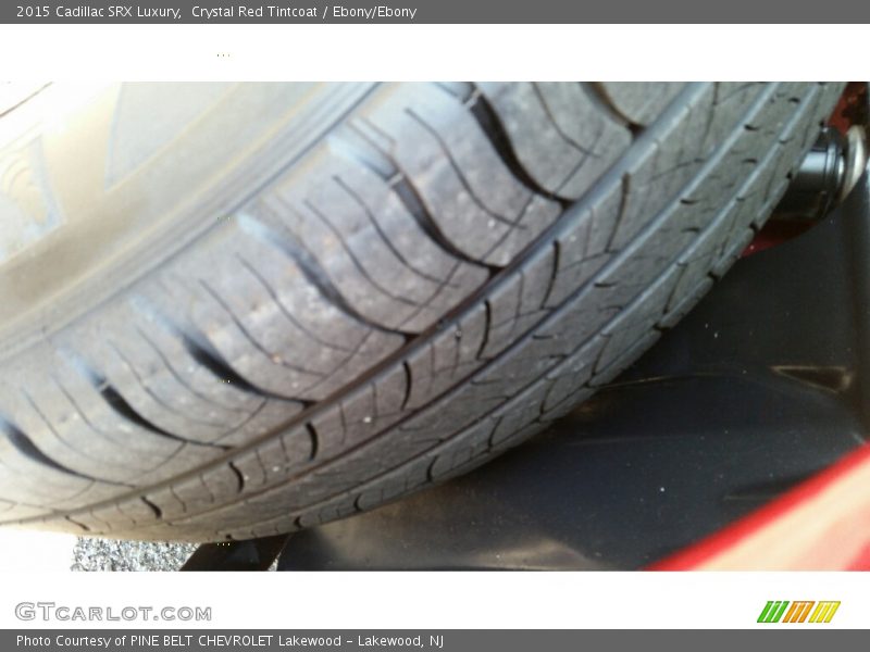 Crystal Red Tintcoat / Ebony/Ebony 2015 Cadillac SRX Luxury