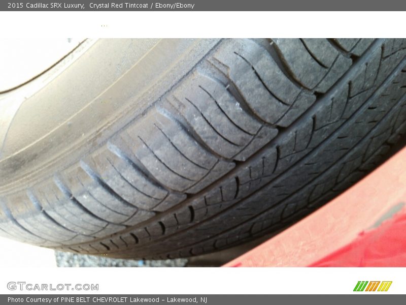 Crystal Red Tintcoat / Ebony/Ebony 2015 Cadillac SRX Luxury