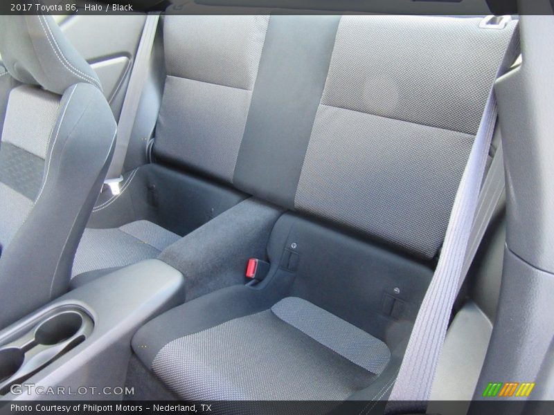 Rear Seat of 2017 86 