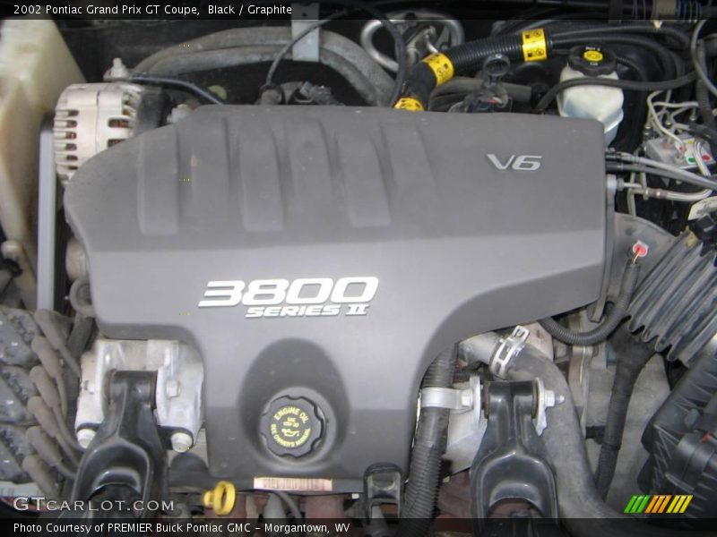 Black / Graphite 2002 Pontiac Grand Prix GT Coupe