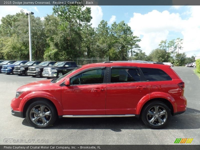 Redline 2 Coat Pearl / Black 2015 Dodge Journey Crossroad