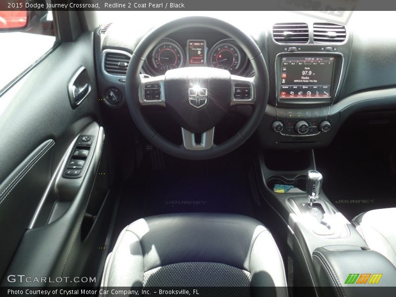Redline 2 Coat Pearl / Black 2015 Dodge Journey Crossroad
