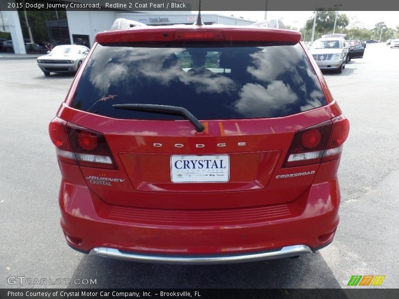 Redline 2 Coat Pearl / Black 2015 Dodge Journey Crossroad