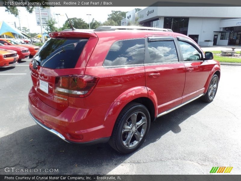 Redline 2 Coat Pearl / Black 2015 Dodge Journey Crossroad