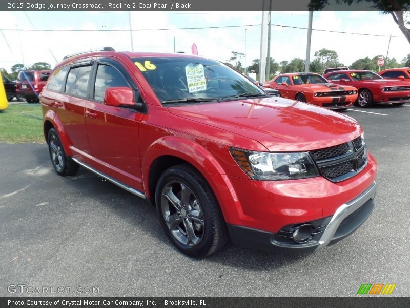 Redline 2 Coat Pearl / Black 2015 Dodge Journey Crossroad