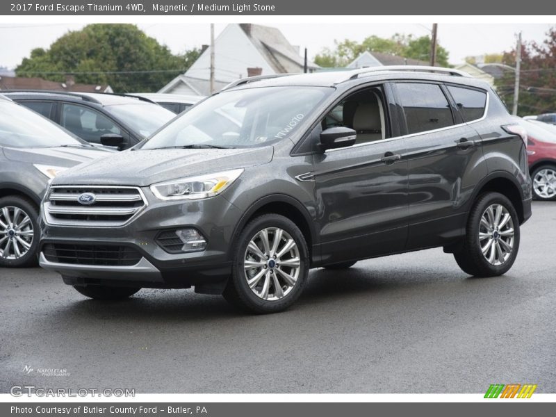 Magnetic / Medium Light Stone 2017 Ford Escape Titanium 4WD