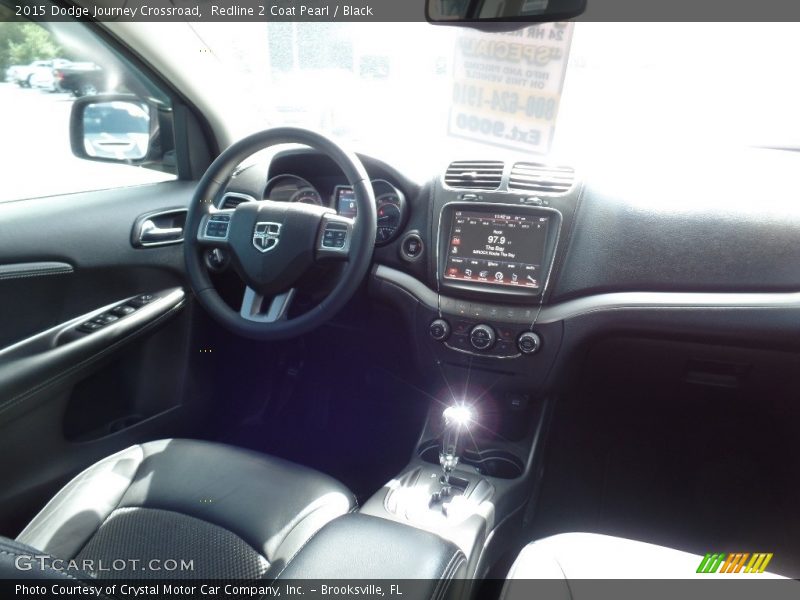 Redline 2 Coat Pearl / Black 2015 Dodge Journey Crossroad