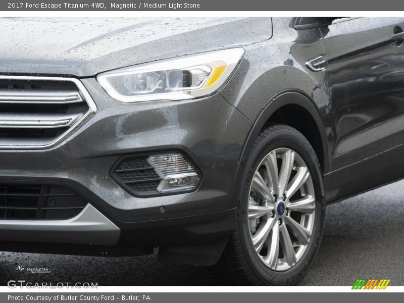 Magnetic / Medium Light Stone 2017 Ford Escape Titanium 4WD