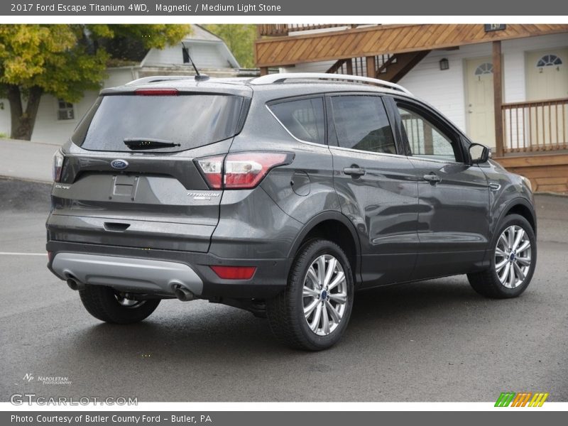 Magnetic / Medium Light Stone 2017 Ford Escape Titanium 4WD