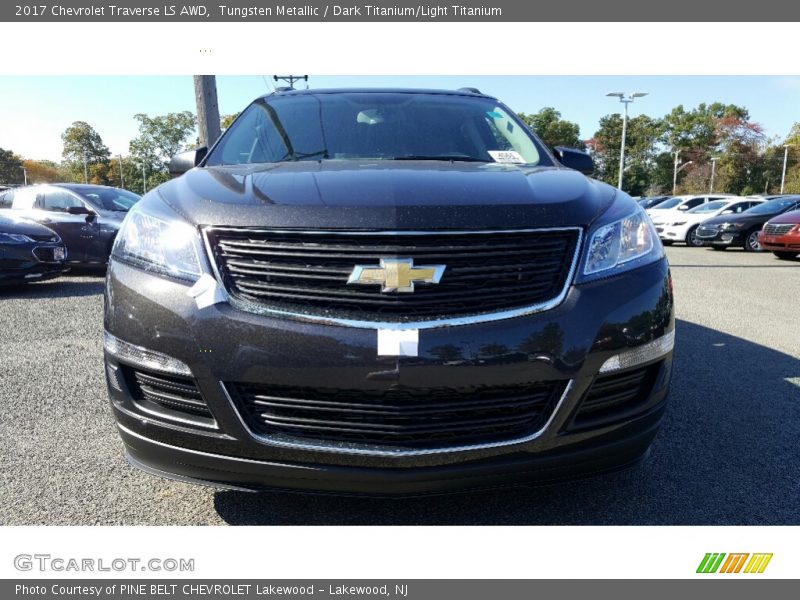 Tungsten Metallic / Dark Titanium/Light Titanium 2017 Chevrolet Traverse LS AWD