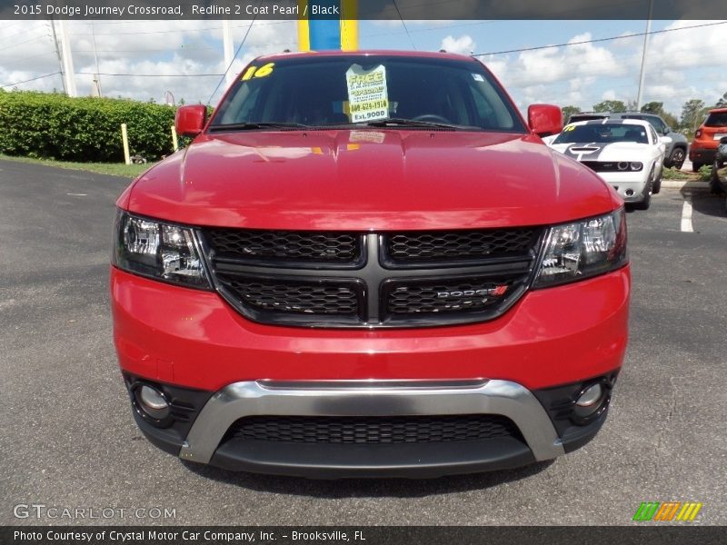 Redline 2 Coat Pearl / Black 2015 Dodge Journey Crossroad