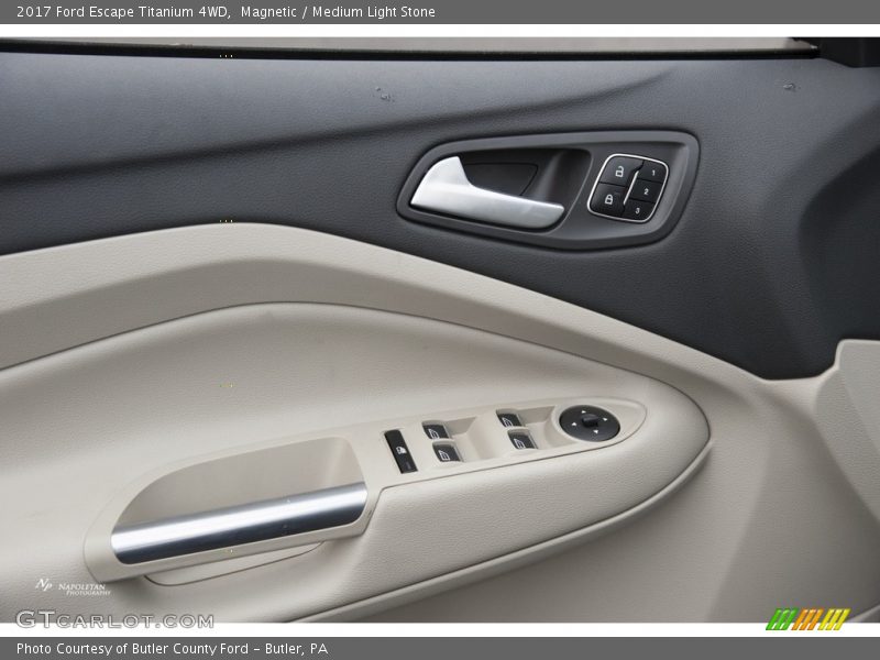Magnetic / Medium Light Stone 2017 Ford Escape Titanium 4WD