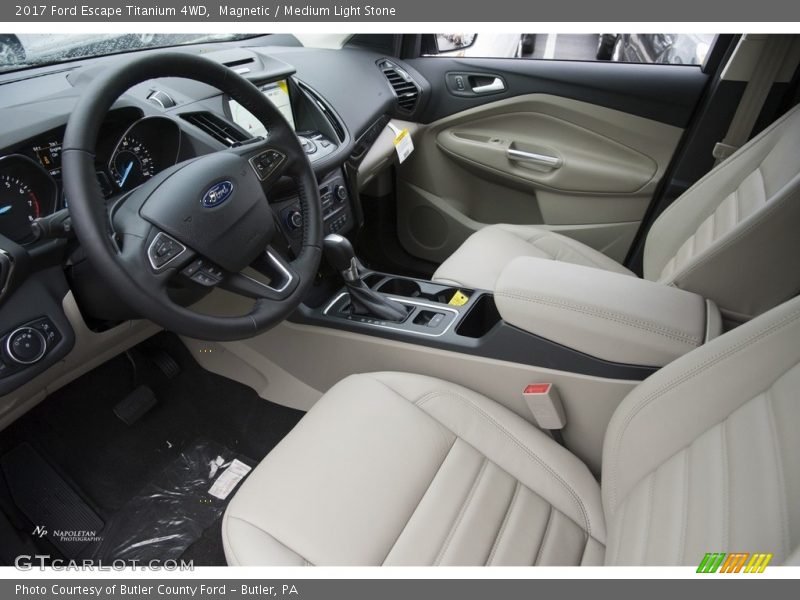 Magnetic / Medium Light Stone 2017 Ford Escape Titanium 4WD