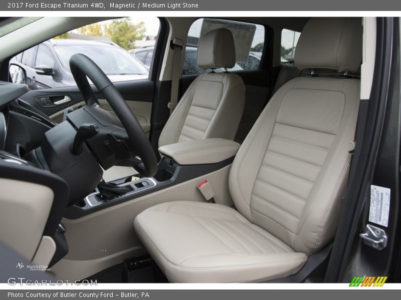 Magnetic / Medium Light Stone 2017 Ford Escape Titanium 4WD