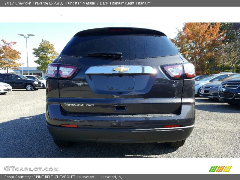 Tungsten Metallic / Dark Titanium/Light Titanium 2017 Chevrolet Traverse LS AWD