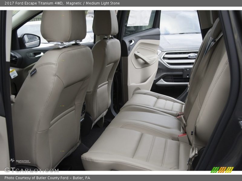 Magnetic / Medium Light Stone 2017 Ford Escape Titanium 4WD