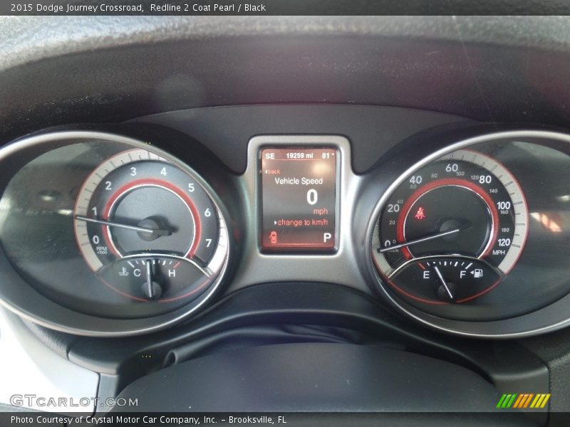 Redline 2 Coat Pearl / Black 2015 Dodge Journey Crossroad