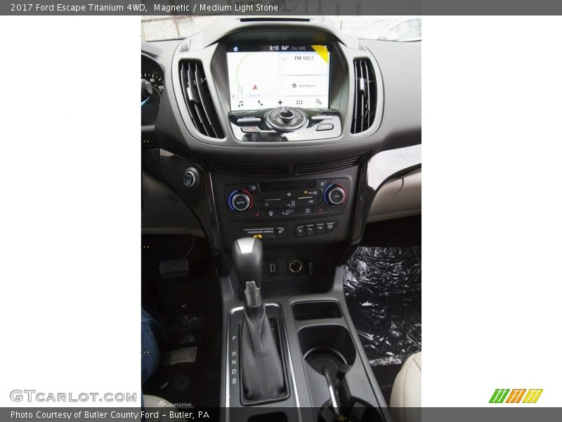 Magnetic / Medium Light Stone 2017 Ford Escape Titanium 4WD