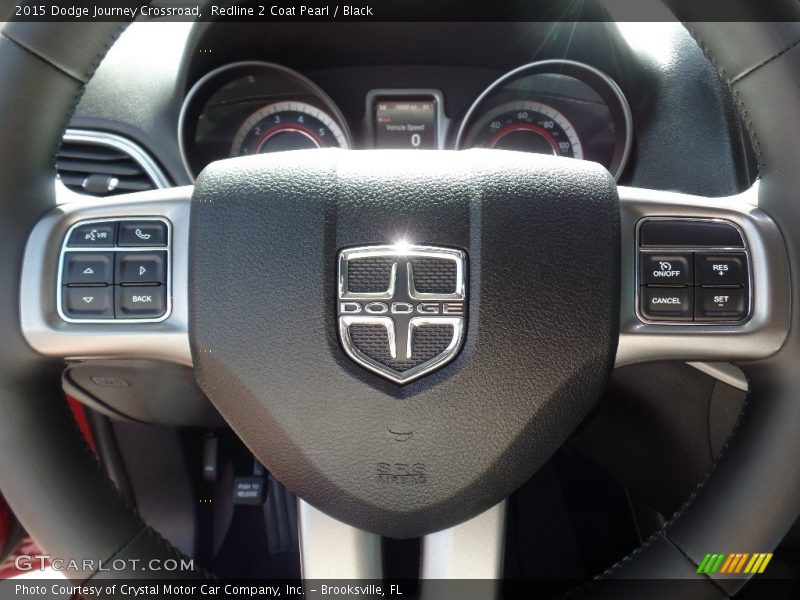 Redline 2 Coat Pearl / Black 2015 Dodge Journey Crossroad