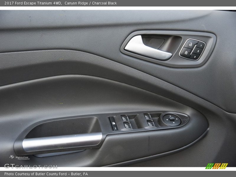 Canyon Ridge / Charcoal Black 2017 Ford Escape Titanium 4WD