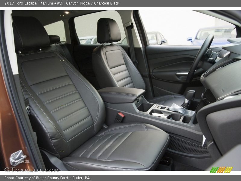 Canyon Ridge / Charcoal Black 2017 Ford Escape Titanium 4WD