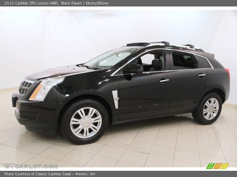 Black Raven / Ebony/Ebony 2012 Cadillac SRX Luxury AWD