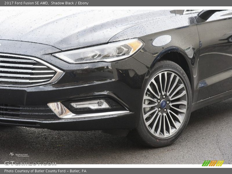 Shadow Black / Ebony 2017 Ford Fusion SE AWD