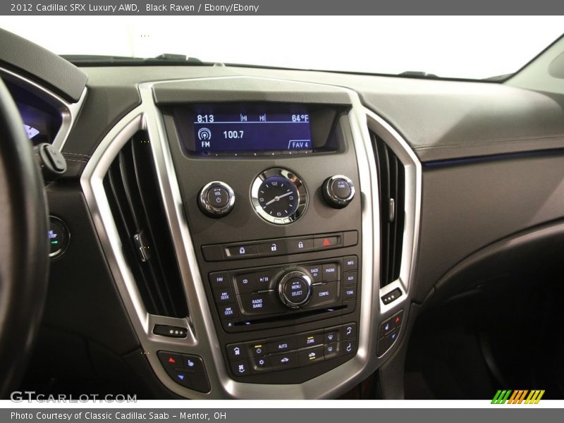 Black Raven / Ebony/Ebony 2012 Cadillac SRX Luxury AWD