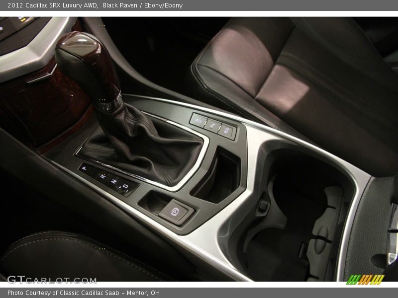 Black Raven / Ebony/Ebony 2012 Cadillac SRX Luxury AWD