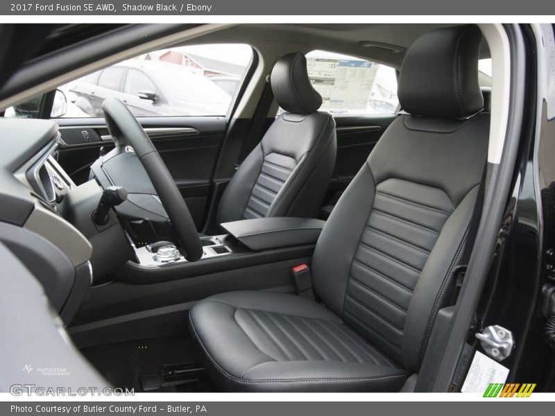 Shadow Black / Ebony 2017 Ford Fusion SE AWD