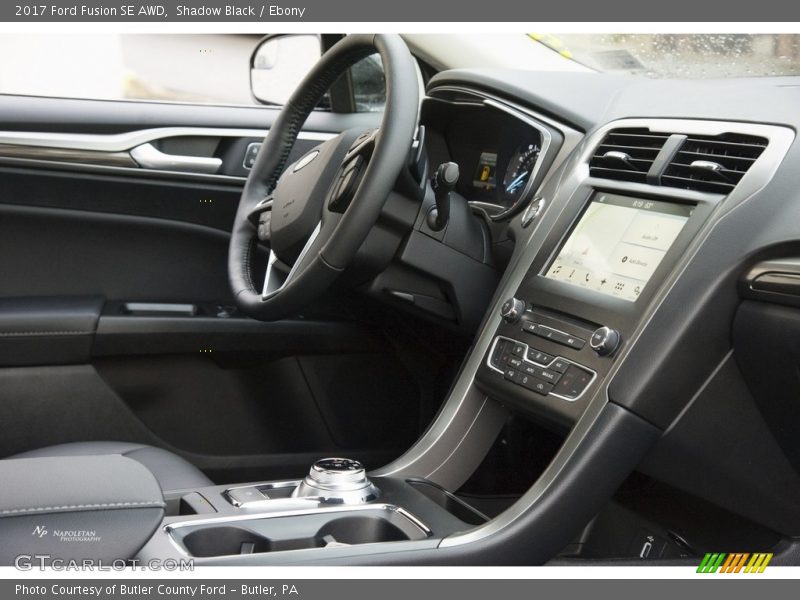 Shadow Black / Ebony 2017 Ford Fusion SE AWD
