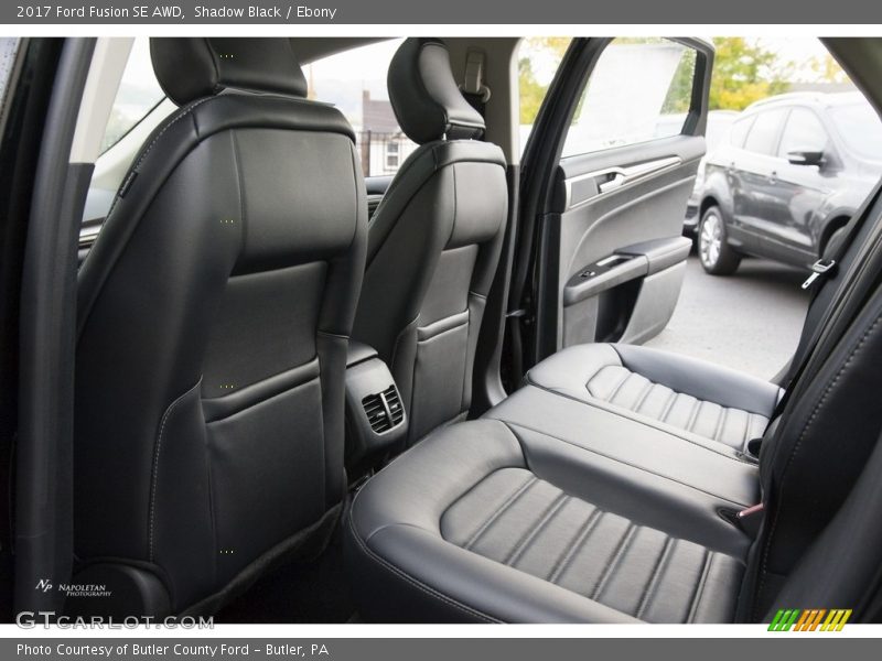 Shadow Black / Ebony 2017 Ford Fusion SE AWD