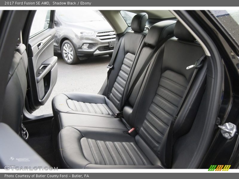 Shadow Black / Ebony 2017 Ford Fusion SE AWD