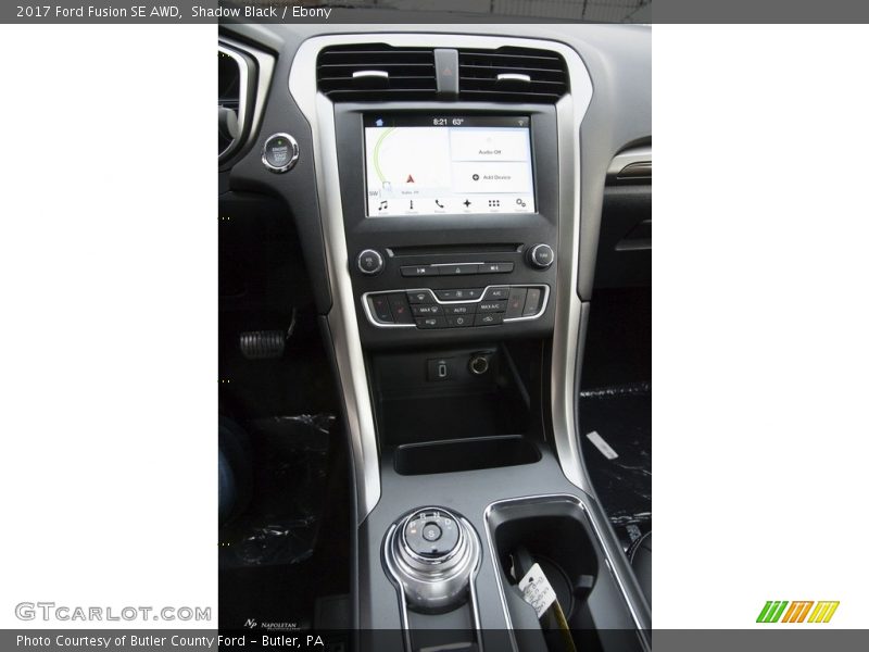 Shadow Black / Ebony 2017 Ford Fusion SE AWD