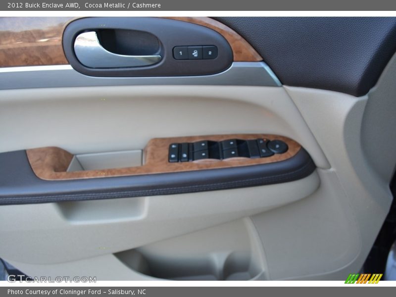 Cocoa Metallic / Cashmere 2012 Buick Enclave AWD
